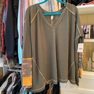 NWT Free People Thermal Top